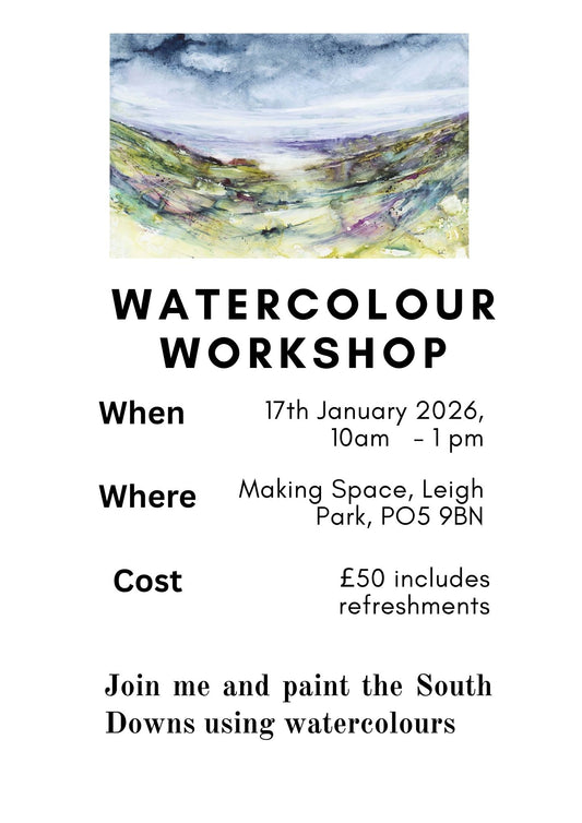 Watercolour Workshop 17th January 2026