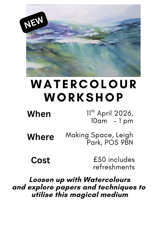 Watercolour Workshop 11th April 2026